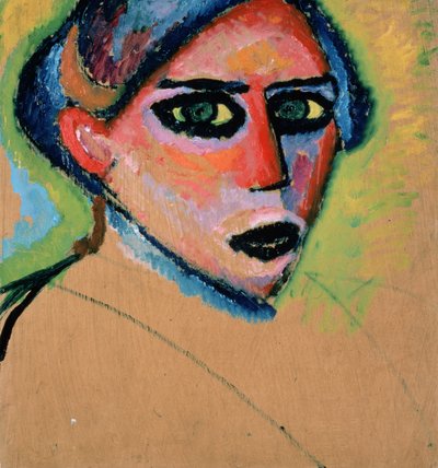 Tête de femme, 1911 - Alexej von Jawlensky